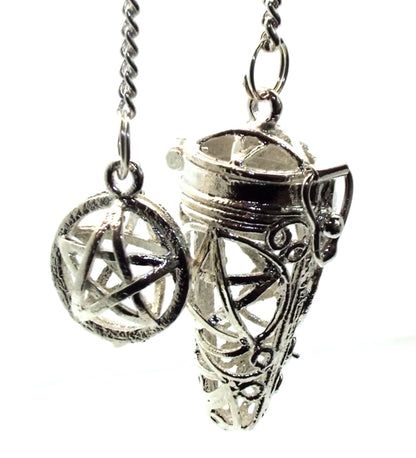 Empty Pentacle Cage Divination Pendulum