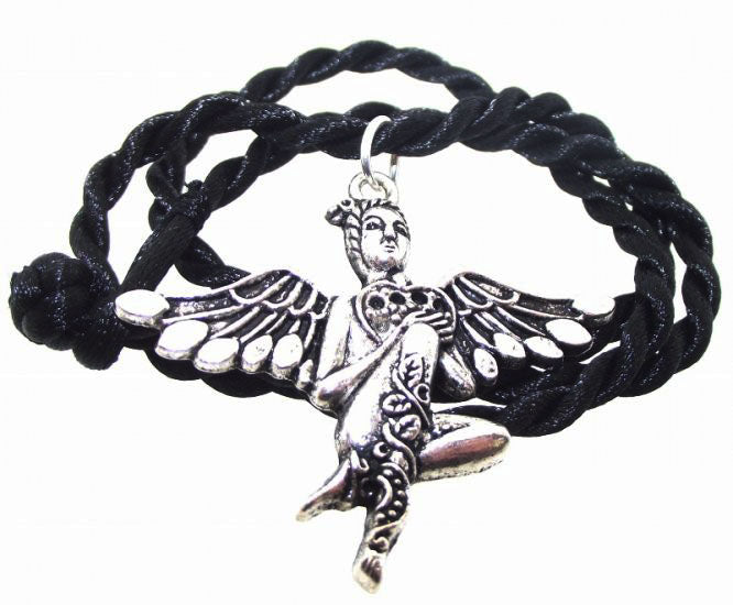 Pewter Winged Love Goddess Pendant