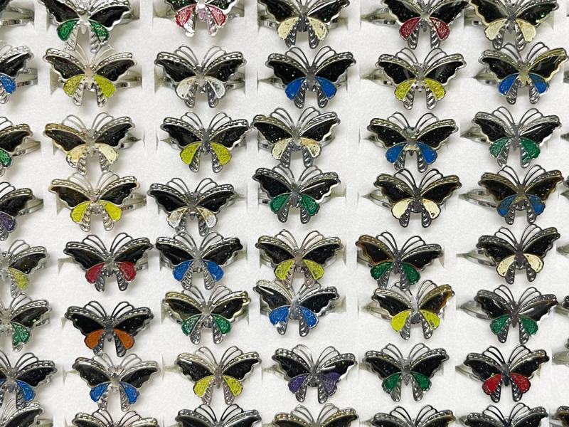 Butterfly Adjustable Mood Ring