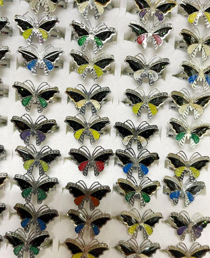 Butterfly Adjustable Mood Ring