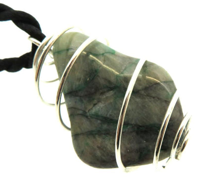 Quantum Quattro Gemstone Spiral Pendant