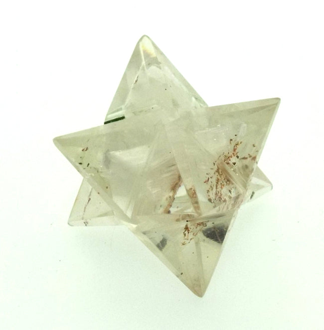 Selenite in Resin Merkaba Star