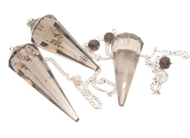 Smoky Quartz Gemstone Terminated Pendulum