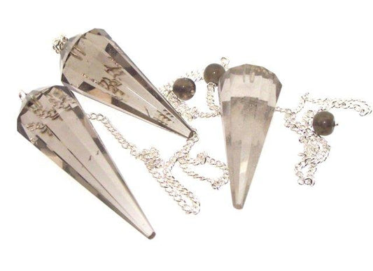 Smoky Quartz Gemstone Terminated Pendulum
