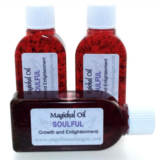 25ml Soulful Herbal Spell Oil Growth and Enlightenment