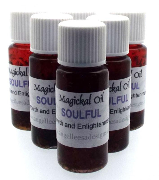 10ml Soulful Herbal Spell Oil Growth Enlightenment
