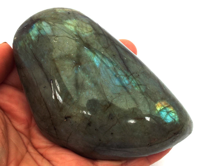 Part Polished Labradorite Gemstone 01