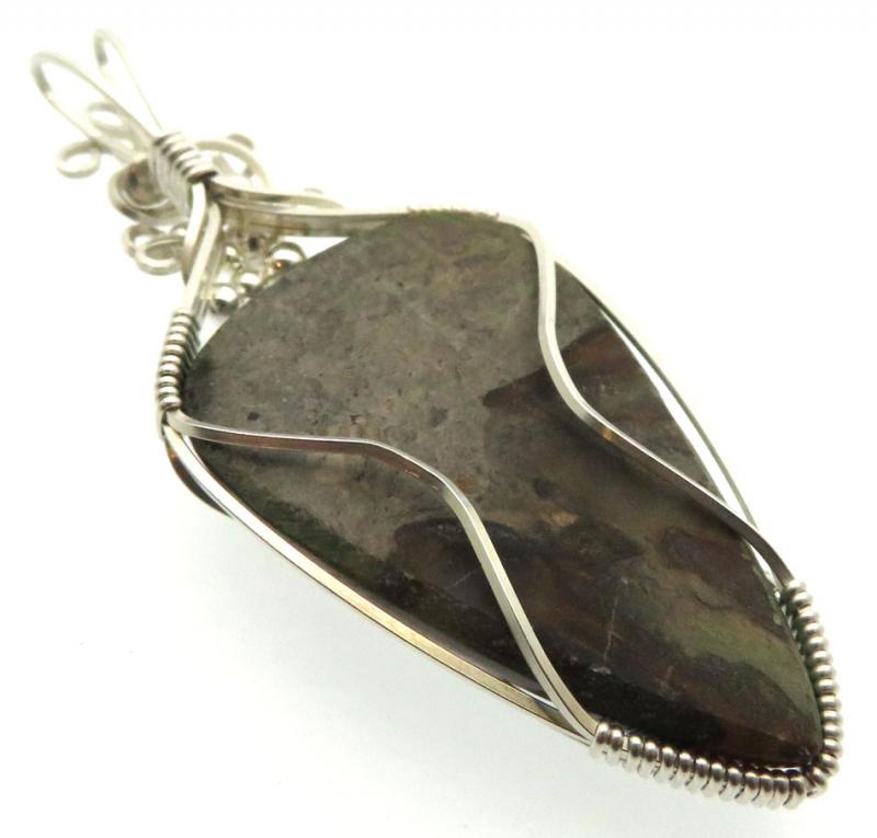 Rock Suji Kelsi Sterling Silver Wire Wrapped Pendant 01