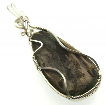 Rock Suji Kelsi Sterling Silver Wire Wrapped Pendant 02