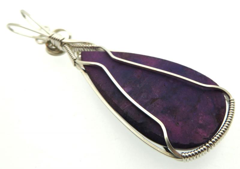 Rock Suji Kelsi Sterling Silver Wire Wrapped Pendant 03
