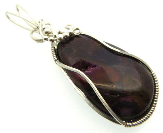 Rock Suji Kelsi Sterling Silver Wire Wrapped Pendant 04