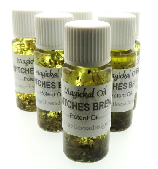10ml Witches Brew Herbal Spell Oil Potent Stuff