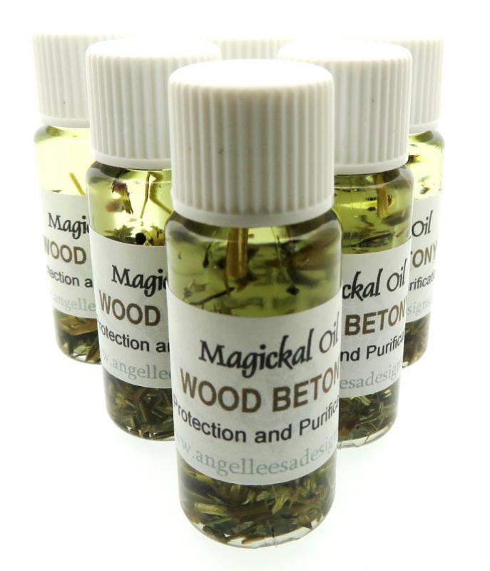 10ml Wood Betony Herbal Spell Oil Remove Evil Spirits