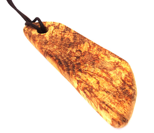 Wooden Oak Hanging Charm 03