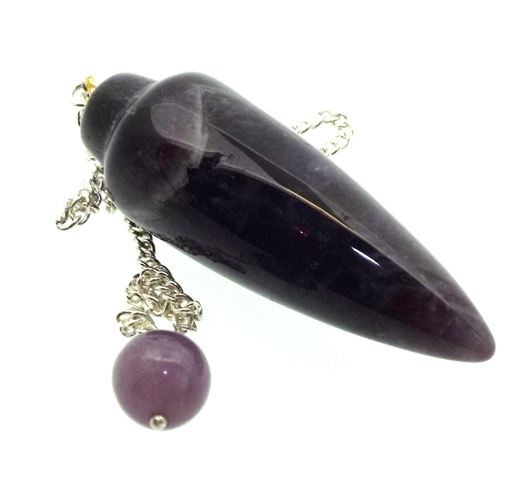 Amethyst Gemstone Cone Pendulum