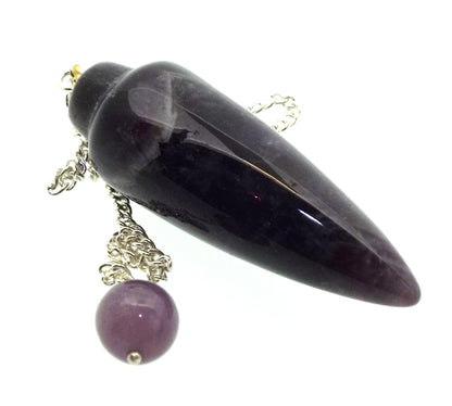 Amethyst Gemstone Cone Pendulum