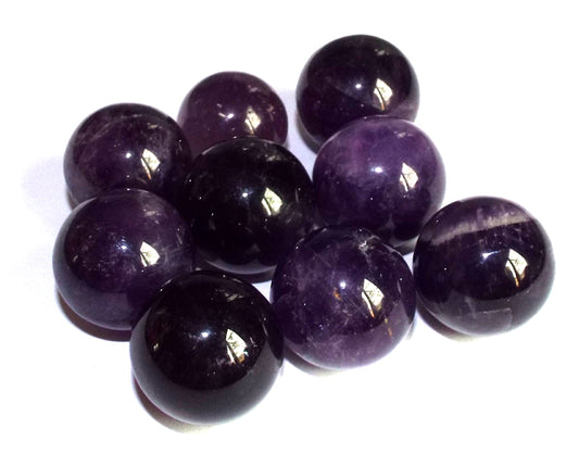 Amethyst Gemstone Sphere 19mm