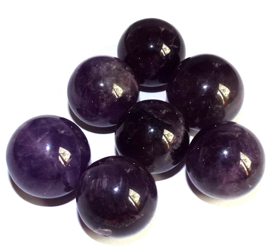 Amethyst Gemstone Sphere 21mm