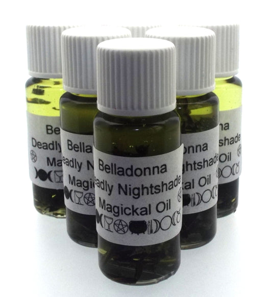 10ml Belladonna Deadly Nightshade Herbal Spell Oil Protection