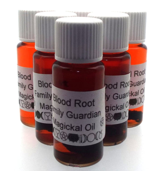 10ml Blood Root Herbal Spell Oil Family Guardian