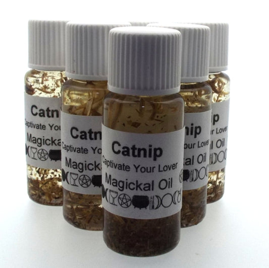 10ml Catnip Herbal Spell Oil Captivate Your Lover