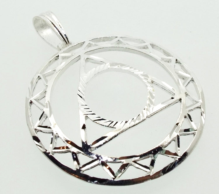 Seven Chakra Symbol Pendant Set