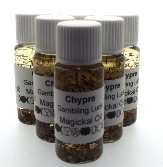10ml Chypre Herbal Spell Oil Gambling Luck