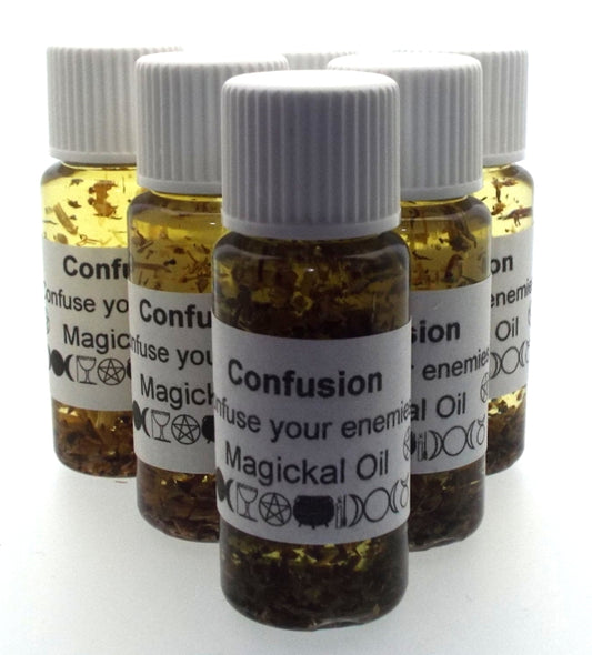 10ml Confusion Herbal Spell Oil Confuse Your Enemies