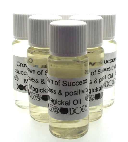 10ml Crown of Success Herbal Spell Oil Success and Positivity