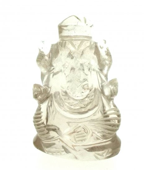Quartz Carved Ganesha Design 7