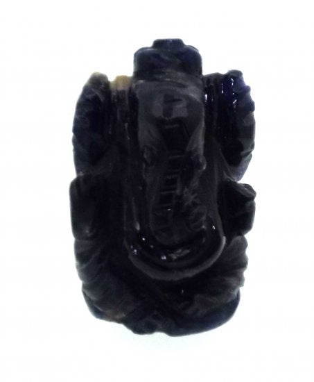 Sodalite Quartz Carved Ganesha Design 6
