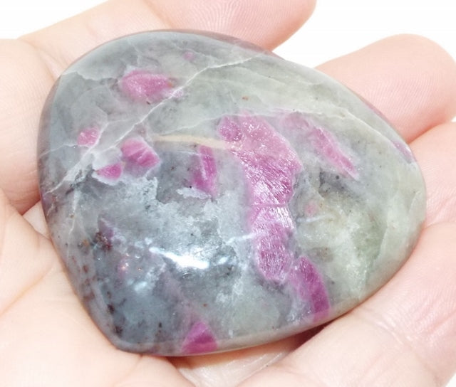 Ruby In Feldspar Heart Shape 2