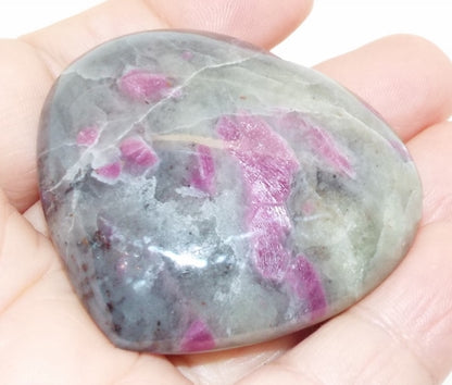 Ruby In Feldspar Heart Shape 2