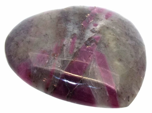 Ruby In Feldspar Heart Shape 04