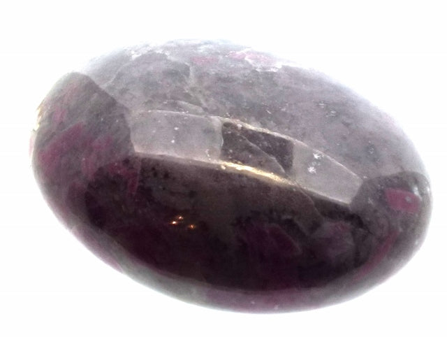 Ruby In Feldspar Palmstone Pebble 1