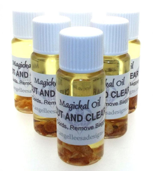 10ml Cut and Clear Herbal Spell Oil Cut Cords Remove Baggage