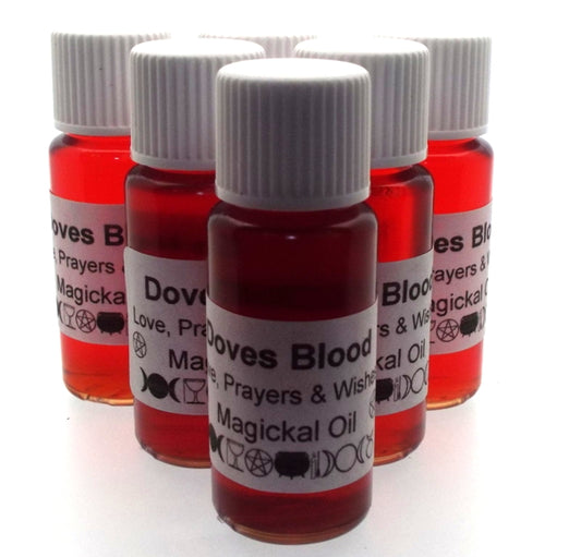 10ml Doves Blood Herbal Spell Oil Prayers and Wishes