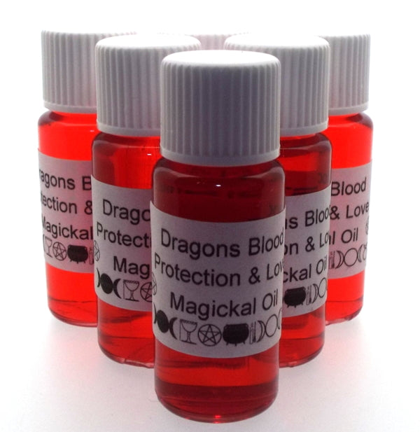 10ml Dragons Blood Herbal Spell Oil Protection and Love