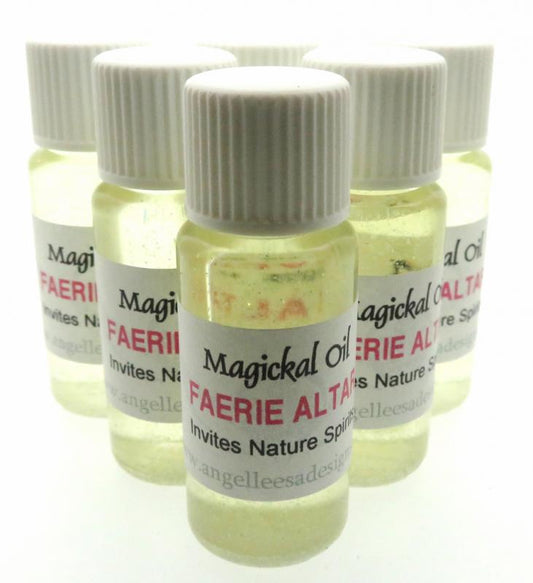 10ml Faerie Altar Herbal Spell Oil Invite Nature Spirits