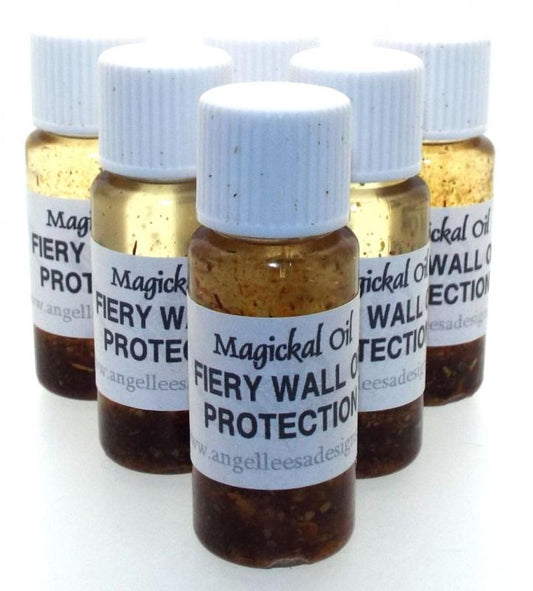 10ml Fiery Wall of Protection Herbal Spell Oil