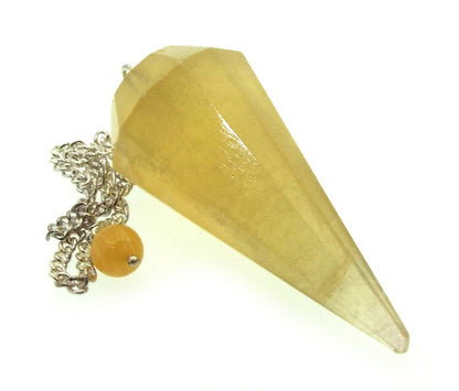 Fluorite Gemstone Terminated Pendulum