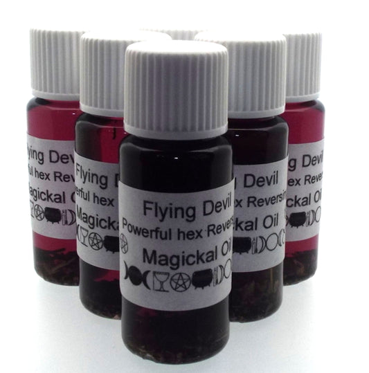 10ml Flying Devil Herbal Spell Oil Powerful Hex Remover