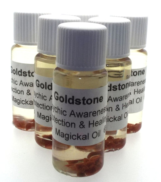 10ml Goldstone Gemstone Oil Psychic Awareness