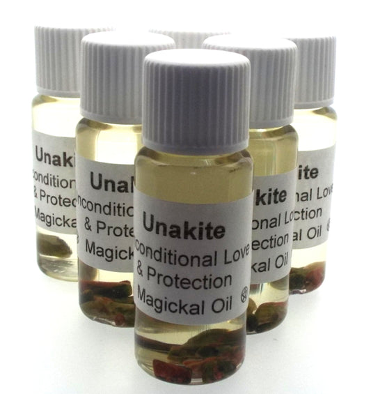 10ml Unakite Gemstone Oil Unconditional Love
