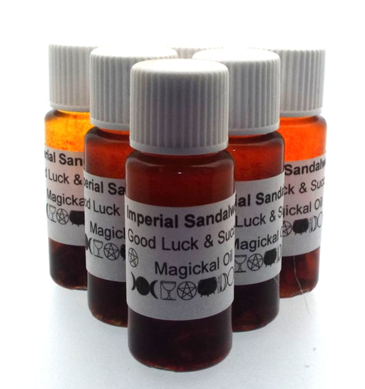 10ml Imperial Sandalwood Herbal Spell Oil Luck and Success
