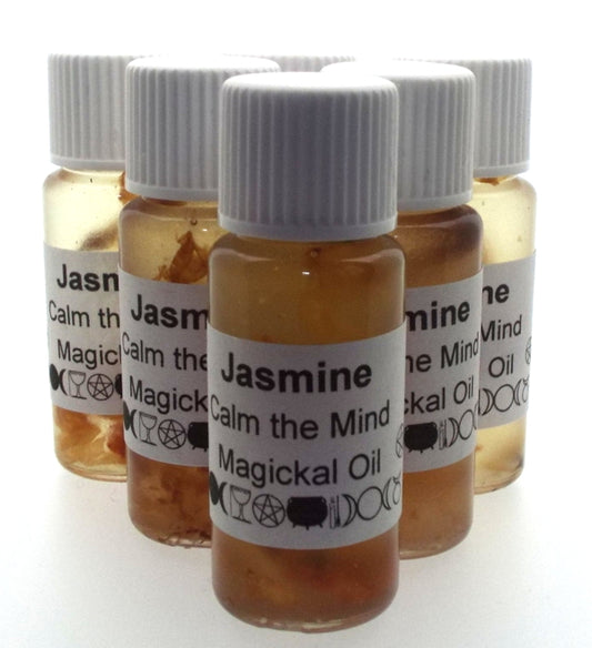 10ml Jasmine Herbal Spell Oil Calm the Mind
