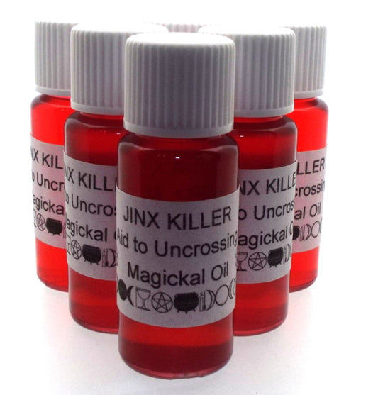 10ml Jinx Killer Herbal Spell Oil Help to Uncross