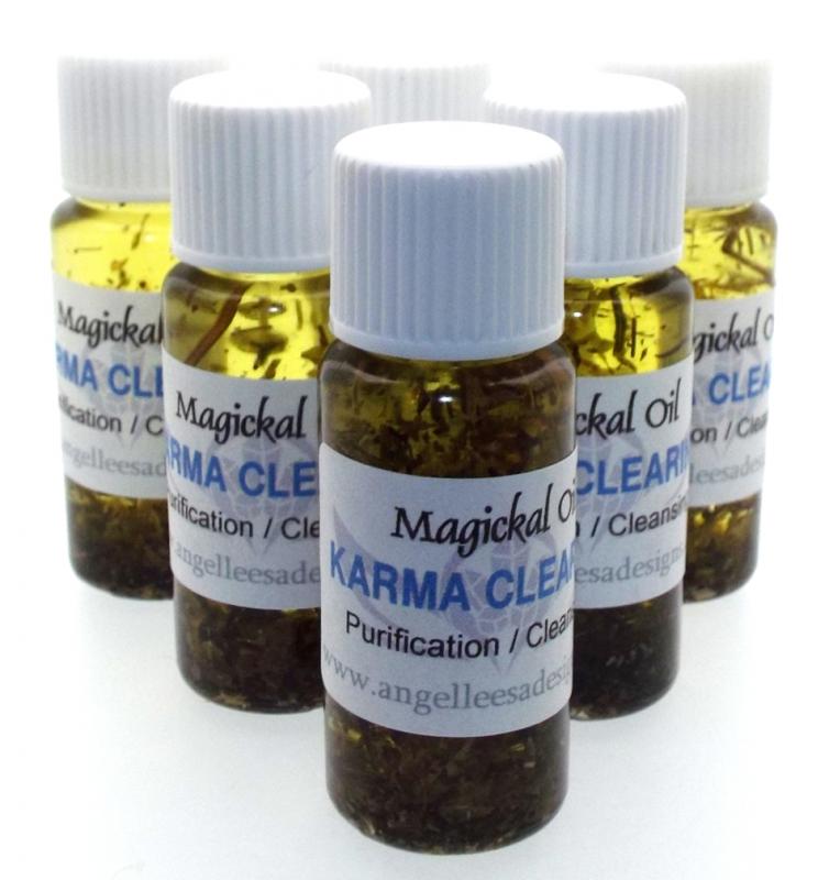 10ml Karma Clearing Herbal Spell Oil Purification Cleansing