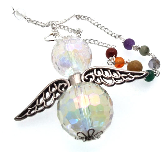 Large Angel Aura Chakra Pendulum