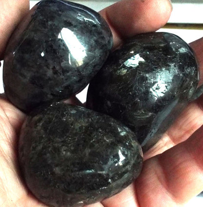 1 x Large Larvikite Pebble Tumblestone